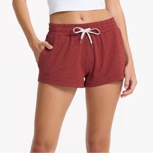 Vuori Halo Performance Short Women's DreamKnit™ Shorts Sz XXL in Currant Heather